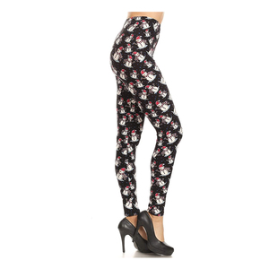 Leggings deportivos de alta calidad para mujer Diseño sublimado de mezcla de poliéster poliamida elastano Premium - Product Image 4