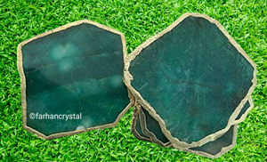 Farhan คริสตัลสีเขียว Aventurine ควอตซ์คริสตัลพลอยสไตล์ฮวงจุ้ยตกแต่งบ้านงานฝีมือหินกึ่งมีค่าสีทองกึ่งมีค่า - Product Image 3