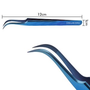 Professional Wide Curved Tip Tweezer for Eyelash Extensions Private Label, Wide Curved Volume Eyelash Extension Tweezer - Product Image 5