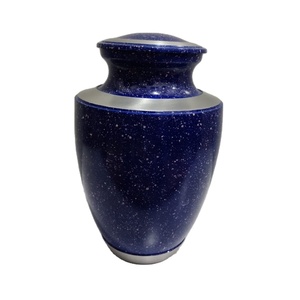 Vente en gros d'urne de crémation d'adulte de haute qualité, d'urne d'adulte de conception américaine, de célébration d'enterrement bleu clair, d'urne d'adulte professionnelle - Product Image 2