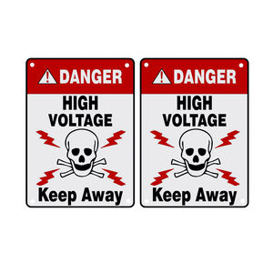 Panneaux de sécurité routière en étain métallique de style rétro personnalisé panneau d'avertissement de trafic hautement réfléchissant produit en étain fabriqué panneau d'impression - Product Image 1