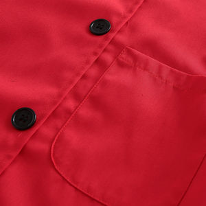 Abrigo de Chef ejecutivo de alta calidad, uniforme de Chef de manga larga, uniformes, camisas, abrigo, ropa de cocina - Product Image 5