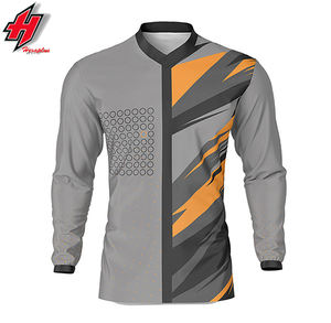 Maillot de Motocross Personnalisé Design Vintage Anti-UV Séchage Rapide Confortable - Product Image 3