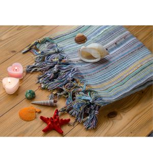 Serviette de plage en coton de haute qualité de qualité supérieure conception personnalisée serviette Kikoy serviette de luxe pour le prix de gros - Product Image 3