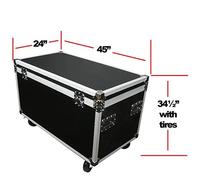 Flight Case de Transport Léger pour Tambour, Fabriqué en Chine, avec Taille Personnalisée