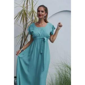 Nouvelle robe de plage attrayante à manches courtes pour femmes à la mode en gros robe longue à fleurs pour femmes - Product Image 1