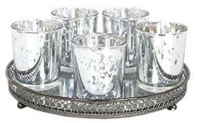 Portavelas Decorativo de Metal y Vidrio para Velas de Té, Ideal para una Comedor o Sala de Estar Cálida, Regalo Ideal para Seres Queridos - Product Image 4