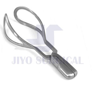 Forceps Obstétricaux Réutilisables en Acier Inoxydable Certifiés CE Allemagne 28 cm, Pince pour Procédures Gynécologiques, Source d'Alimentation Manuelle - Product Image 2