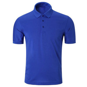T-shirt polo à manches courtes pour homme, haut de qualité supérieure, logo personnalisé, 100% coton polyester, différentes couleurs - Product Image 2