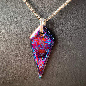 Timascus Mokuti-collar/colgante hecho a mano - Product Image 1