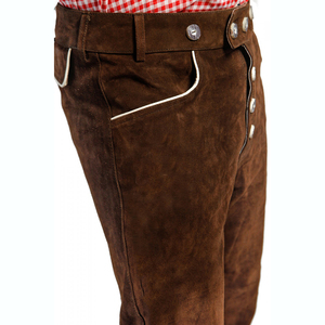 Pantalones cortos bávaros con impresión de logotipo personalizado, venta al por mayor, hechos en Pakistán - Product Image 3