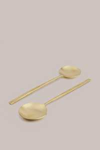 Cuchara de latón de uso de boda real de alta calidad para uso en la cocina para acero espejado hecho a mano a la mejor calidad pulido para la venta - Product Image 4