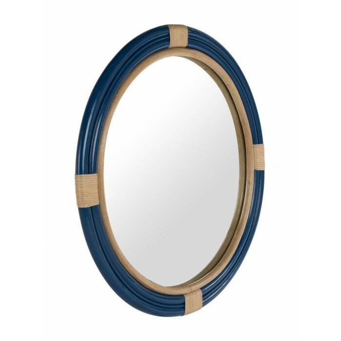 Cadre beige naturel bleu