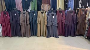 อาบายาเย็บปักถักร้อย / ชุดอาบายาระบายอากาศคุณภาพสูงสําหรับผู้หญิงมุสลิม / อาบายาชาวปากีสถาน - Product Image 4