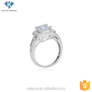 Más allá de cálculo decoroso y libre de la vulgaridad de Zircon blanco ojal anillos de cortina - Product Image 1