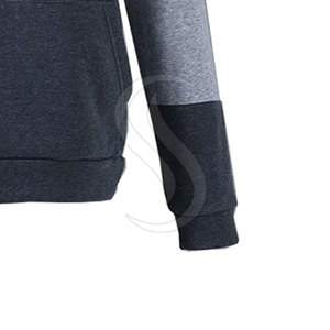 <b>Women</b> Color Blocking Hoodie Tracksuit Set Casual Full Sleeve Sweatshirt With Side Pockets Autumn Wear - Product Image 5