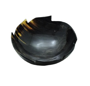 Juego de vajilla de cuerno Natural, cuenco de vidrio para fruta, ensalada, restaurante, Hotel, hogar, fiestas de boda - Product Image 1