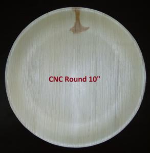 Feuille de palmier Areca écologique bols jetables biodégradables plateaux complexes motif de plantes gravées ensemble d'assiettes à vaisselle fêtes - Product Image 4