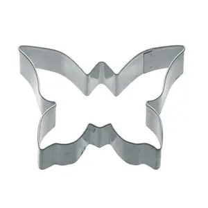 Molde para hornear de Metal elegante con forma de mariposa, molde cortador de galletas de acero inoxidable para herramientas de decoración de pasteles - Product Image 1