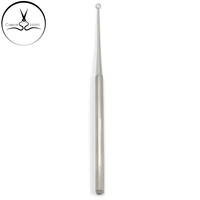 Kit d'aiguilles extracteurs de points noirs et d'acné en acier inoxydable argenté, 15 cm, pour le traitement de l'acné
