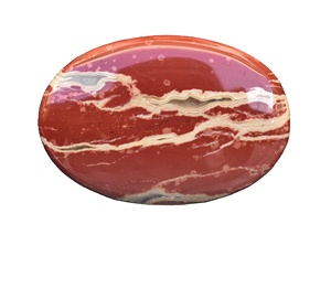 Cabujones de jaspe de arcoíris, gemas naturales de arcoíris para la fabricación de joyas, al por mayor, cabujones pulidos de arcoíris, par de gemas - Product Image 4