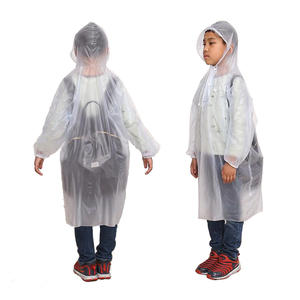 เสื้อกันฝนเด็กโปร่งใสปรับแต่งได้สำหรับเดินทาง - Product Image 3