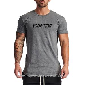 T-shirt à manches courtes pour homme, 100% coton, impression personnalisée - Product Image 1