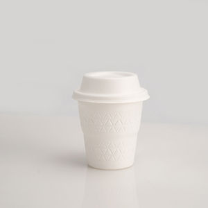 Paper Cover Disposable Stick 20 Pic Coffee Hot Biodegradable Cup Lid