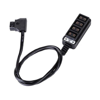 D de Hub Mâle d-tap B à 4 Ports Femelles de P de Hub Adaptateur Répartiteur pour Adaptateur de MOYEU pour Anton Bauer Batterie Puissance De Photographie