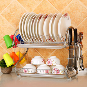 Juego <span class=keywords><strong>de</strong></span> cocina independiente, organizador <span class=keywords><strong>de</strong></span> <span class=keywords><strong>platos</strong></span> <span class=keywords><strong>de</strong></span> <span class=keywords><strong>3</strong></span> niveles, estante para cuchillos, soporte para cuencos, <span class=keywords><strong>escurridor</strong></span> <span class=keywords><strong>de</strong></span> <span class=keywords><strong>platos</strong></span> - Product Image 2