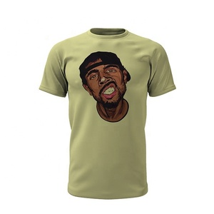 Service OEM meilleur matériau taille personnalisée, couleur, impression et logo T-shirt 100% coton pour hommes. - Product Image 2