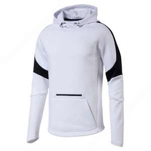 Sudaderas con capucha de lana de algodón suaves y cómodas de tela gruesa más vendidas con ojales para hombres y mujeres - Product Image 1