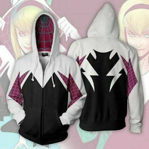 Sudadera con capucha de Spidermans, chaqueta con cremallera, disfraz - Product Image 6