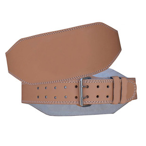 Faible QUANTITÉ MINIMALE DE COMMANDE De Levage Ceinture En Cuir de Vachette Daim En Cuir Poids De Levage Ceintures - Product Image 5