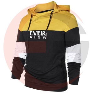 เสื้อกันหนาวมีฮู้ดสำหรับผู้ชาย,เสื้อสวมศีรษะสีพื้นแบบสั่งตัดอบอุ่นแฟชั่น - Product Image 2