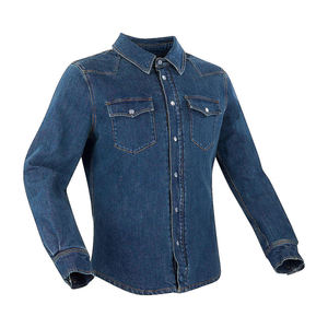 Hot Selling AA Aramid Lining <b>Denim</b> <b>Jacket</b> for Men Fashionable Collared Style Shirts with Prime Protection - Product Image 2
