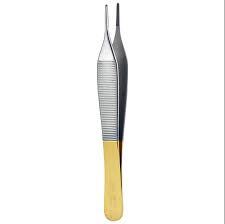 Pinzas Adson para Tejidos de 12 cm, Titanio Marrón, Instrumentos Quirúrgicos, Juego de Instrumentos de Sujeción Manual de Calidad Alemana - Product Image 2