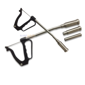 Aplicador de Bolas Reutilizable 2026, Pistola de Administración con Mango Curvo de Plástico para Ovejas y Ganado, Instrumentos Veterinarios - Product Image 1