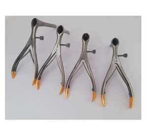 Espéculo Nasal de algodón chapado en oro de alta calidad, acero inoxidable, 13,5 cm, rinología - Product Image 6