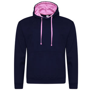 Vente en Gros ODM Pulls à Capuche de Haute Qualité pour Hommes Logo Brodé Imprimé Personnalisé Coton Français Chaud Solide Motif Hiver - Product Image 4