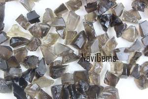 Meilleure qualité 50 pièces Quartz fumé naturel non traité pierre précieuse brute en vrac pour la fabrication de bijoux en gros - Product Image 2