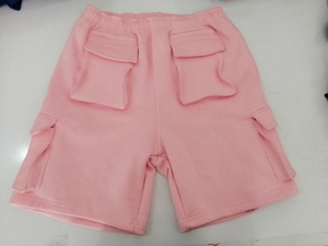 Pantalones Cortos Cargo Casuales para Hombre, Cintura Elástica, Lona Transpirable, Bolsillos Grandes con Parches, Algodón, Ropa Deportiva de Verano - Product Image 2