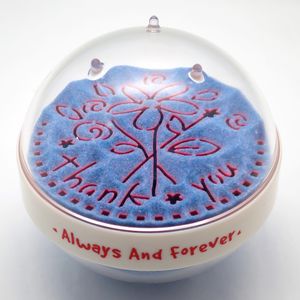 ที่ทับกระดาษทรายอะคริลิคของขวัญของที่ระลึกงานแต่งงาน - Product Image 6