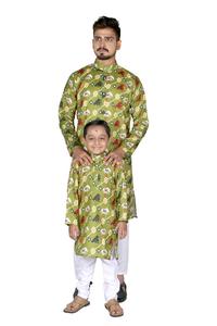 Vestido de boda con estampado de Kurta para hombre, traje de boda con estampado de Eid, Salwar, Kameez, ropa india y paquistaní - Product Image 3