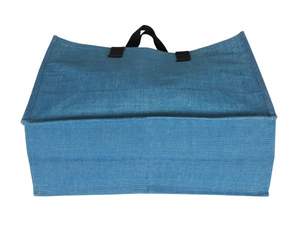 Bolsa de yute reutilizable para compras, bolso de yute ecológico, plegable, personalizado, reciclable, de tela Natural, espaciosa, de buena capacidad, gran oferta - Product Image 5