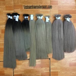 Extensions de cheveux russes Remy vierges en trame de peau, 100 % cheveux humains, style lisse et ondulé soyeux - Product Image 2
