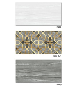 30x60cm กระเบื้องเซรามิกเคลือบเงาดีไซน์3D สำหรับตกแต่งสีน้ำตาล - Product Image 4
