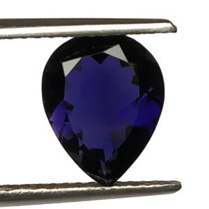 พลอยแซฟไฟร์แบบเหลี่ยมเพชรพลอยธรรมชาติสำหรับ6X9mm ได้รับการรับรองจากไอโอไลต์ขายส่ง - Product Image 3