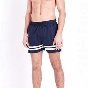 Short de plage multicolore pour hommes, imprimé Logo personnalisé, blanc, décontracté, été, Surf, Short, maillot de bain, vente en gros - Product Image 4