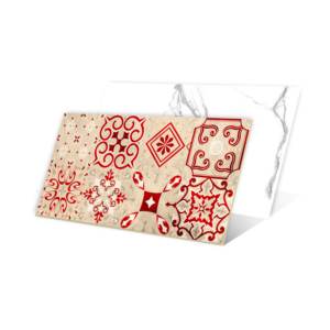 การออกแบบหินอ่อนแบบดั้งเดิมสุดสแกนกระเบื้องปูพื้นพอร์ซเลนสำหรับจอดรถเคลือบเงาขนาด600x1200มม. สำหรับห้างสรรพสินค้า - Product Image 4